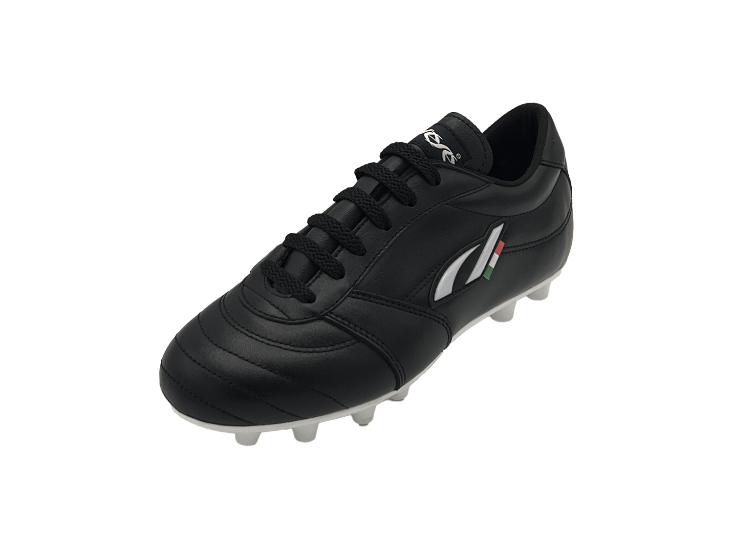 Scarpe Calcio Bambini Artigianali Made In Italy Modello Classic Junior Nero Danese Calzature Monopoli