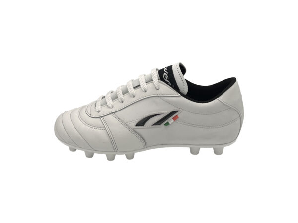 Scarpe Calcio Bambini Artigianali Made In Italy Modello Classic Junior Bianco Danese Calzature Monopoli