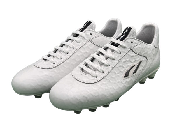 Scarpe Calcio Artigianali Made In Italy Modello Diamante Bianco - Danese Calzature - Monopoli - Italia