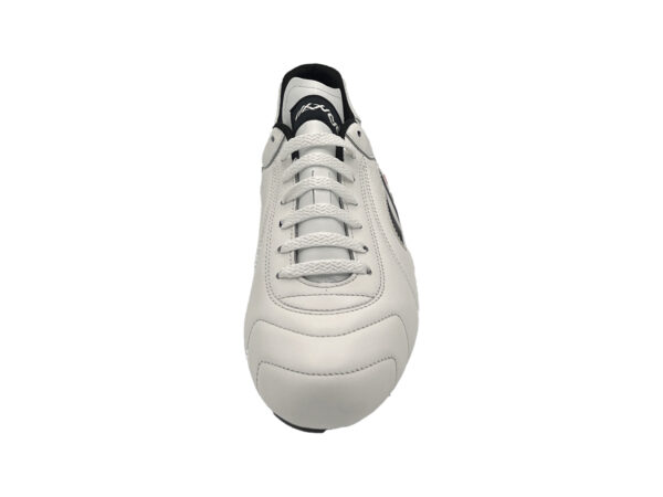 Scarpe Calcio Pelle Artigianali Made In Italy Modello Classic Pro Bianco Danese Calzature