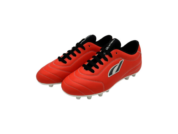 Scarpe Calcio Junior Bambino Artigianali Made In Italy Modello Energy Junior Arancio Fluo Danese Calzature Monopoli