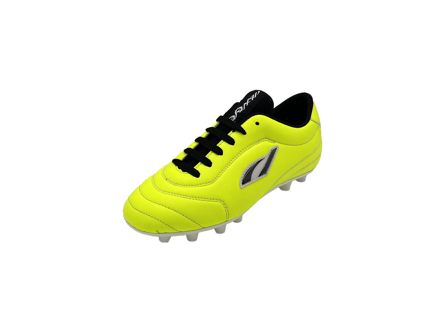 Scarpe Calcio Junior Bambino Artigianali Made In Italy Modello Energy Junior Giallo Fluo Danese Calzature Monopoli