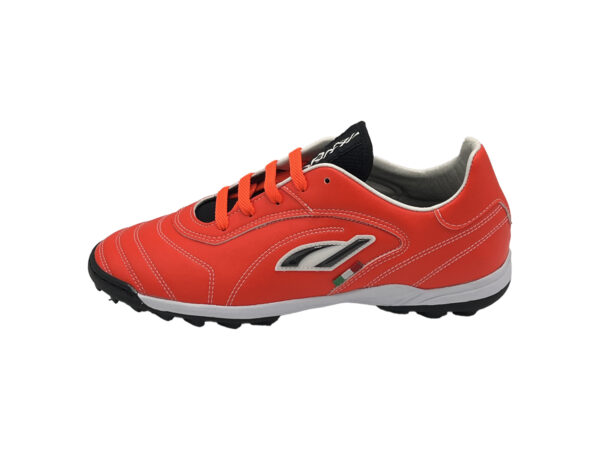 Scarpe Calcetto Artigianali Made In Italy Modello Energy Arancio Fluo Danese Calzature Monopoli