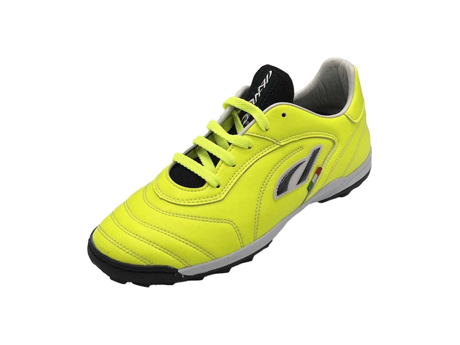 Scarpe Calcetto Artigianali Made In Italy Modello Energy Giallo Fluo Danese Calzature Monopoli