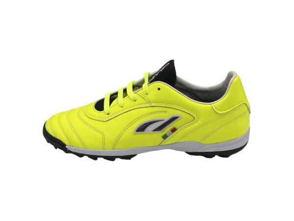 Scarpe Calcetto Artigianali Made In Italy Modello Energy Giallo Fluo Danese Calzature Monopoli