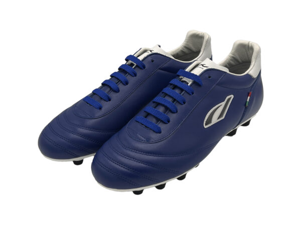 Scarpe Calcio Artigianali Made In Italy Modello ITALIA Cup Rosso Danese Calzature Monopoli