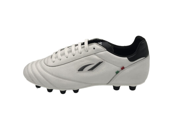 Scarpe Calcio Artigianali Made In Italy Modello ITALIA Cup Bianco Danese Calzature Monopoli