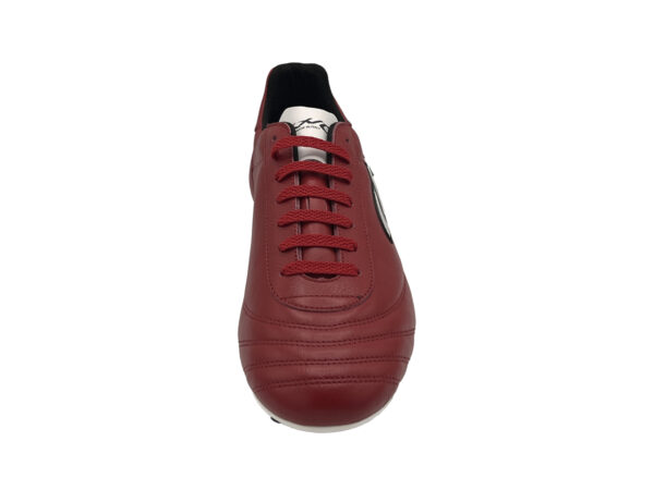 Scarpe Calcio Artigianali Made In Italy Modello ITALIA Cup Rosso Danese Calzature Monopoli